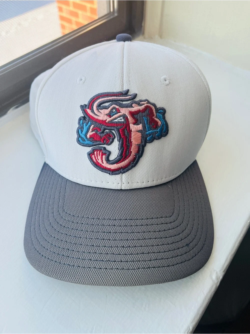 Jacksonville Jumbo Shrimp Hat Cap Minor League Baseball Size XL/L